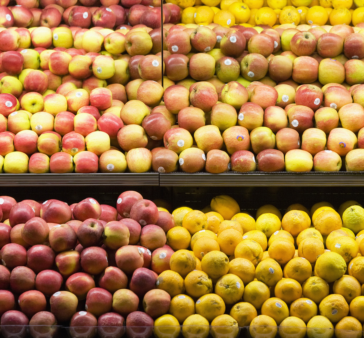 Un étal de fruits